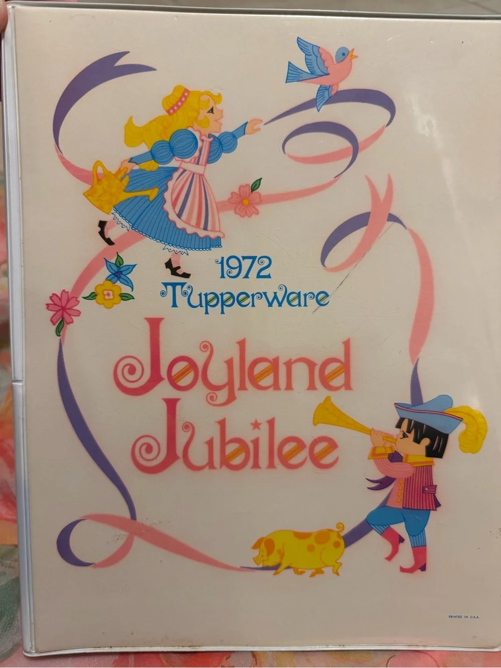 1972 Vintage Tupperware Joyland Jubilee Convention Notepad –Florida Headquarters